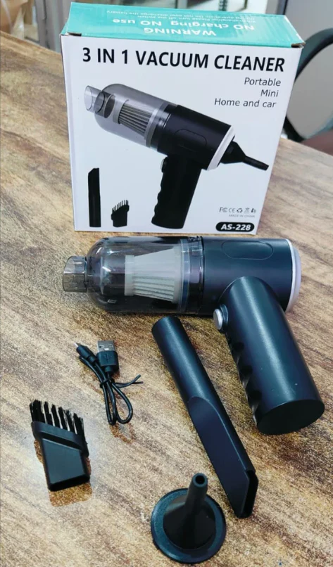 Portable Vacuum Cleaner 3 in 1